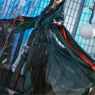 青鬼/戚容cos服/天官赐福/小镜王青灯夜游古装COS服