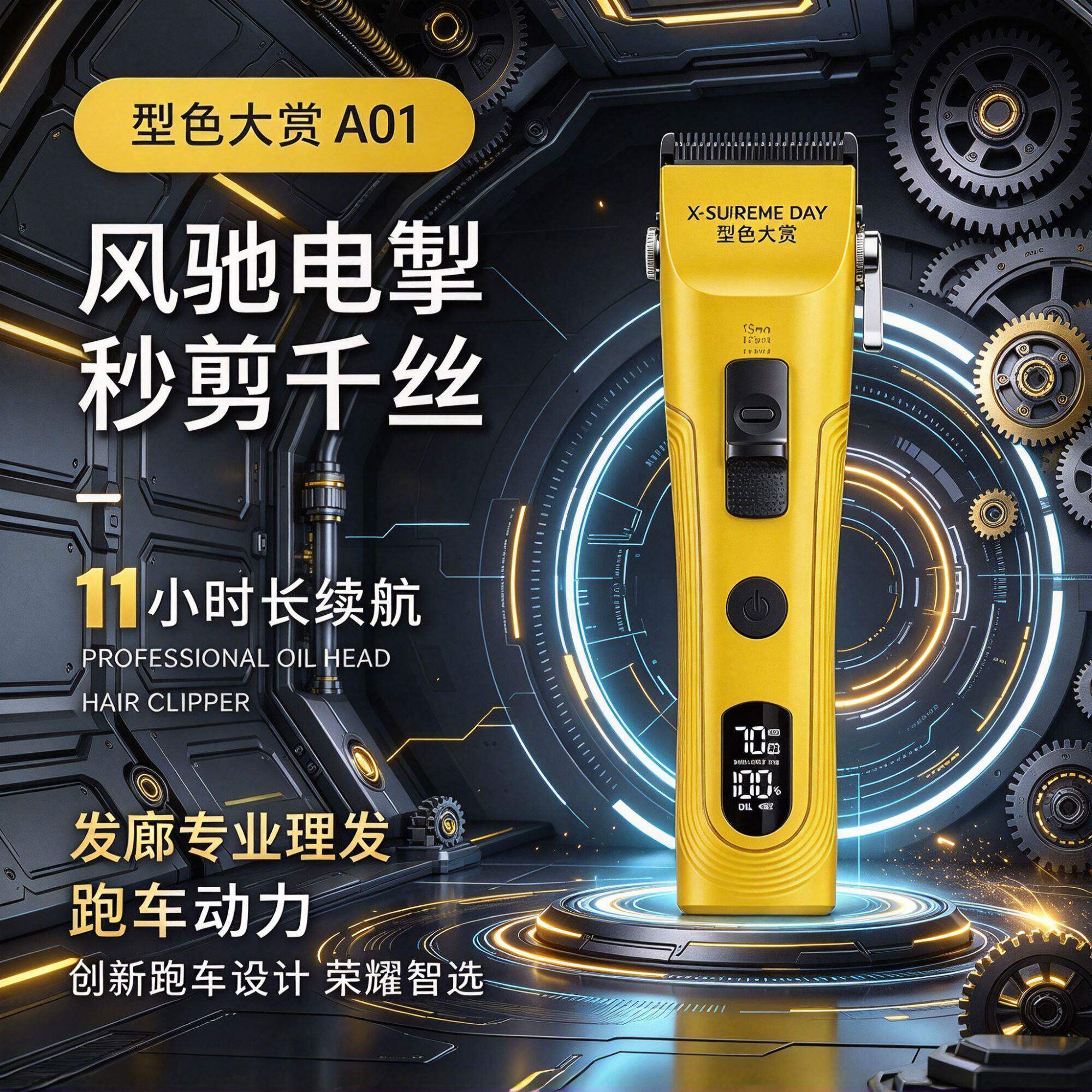 【买贵必赔】型色大赏A01电推剪