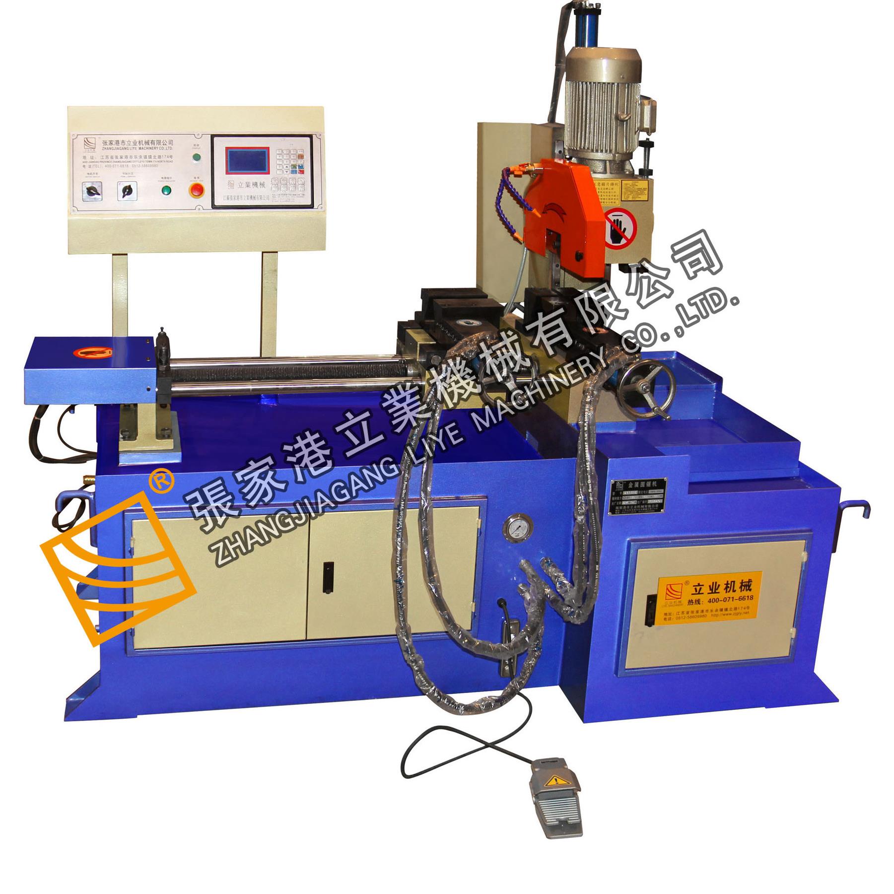 YJ355CNC伺服全自动切管机(左右夹紧）