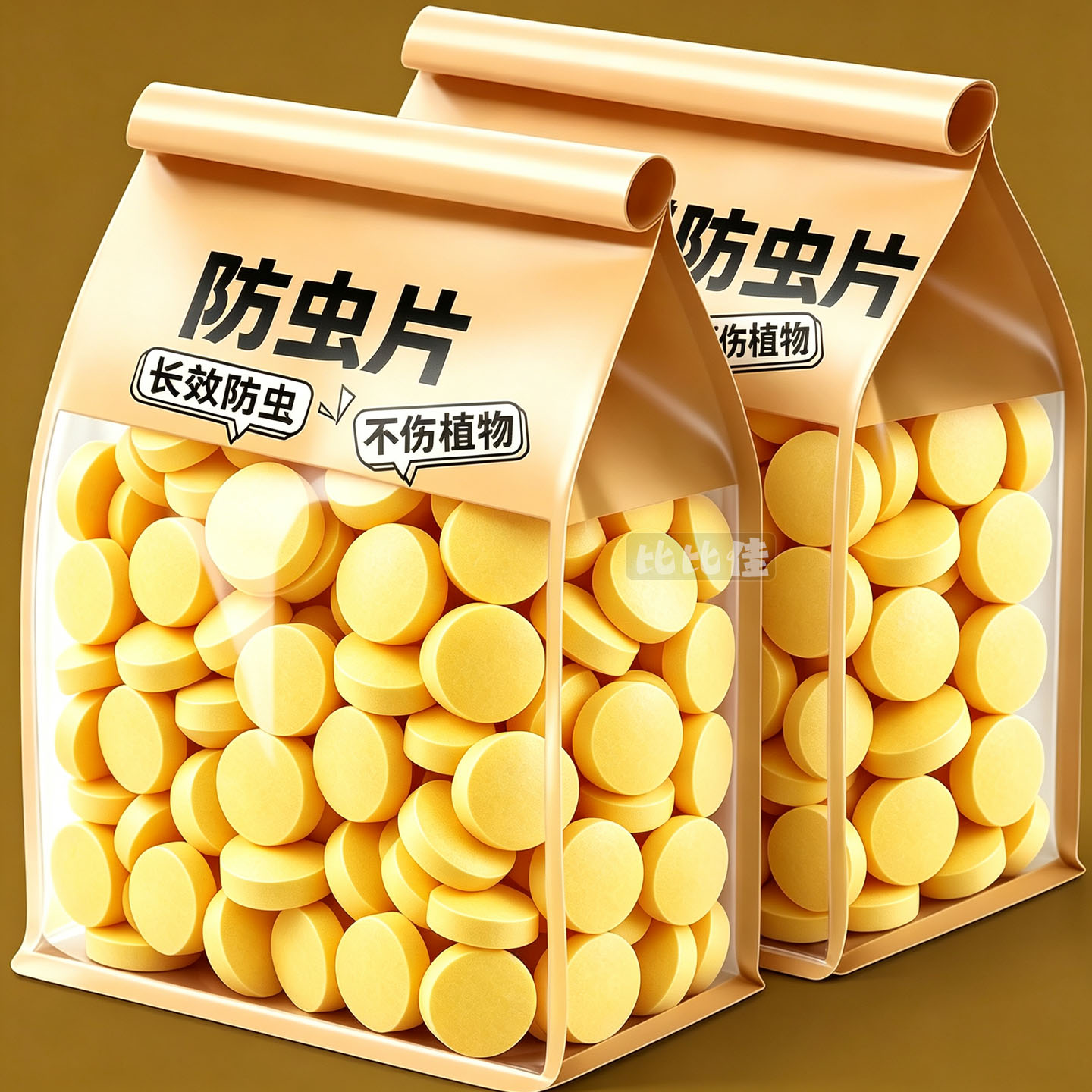 园艺防虫片糖化硼肥片果花卉植物多功能驱虫除蚜虫蓟马白粉虱盆栽