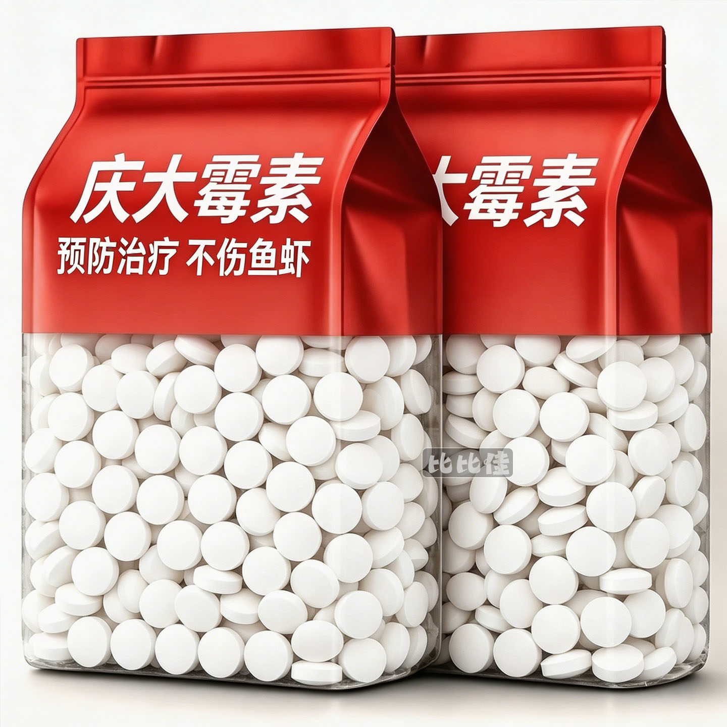 庆大霉素鱼病专用药鱼用颗粒金鱼锦鲤消毒烂尾烂鳍炸鳞烂身专用药