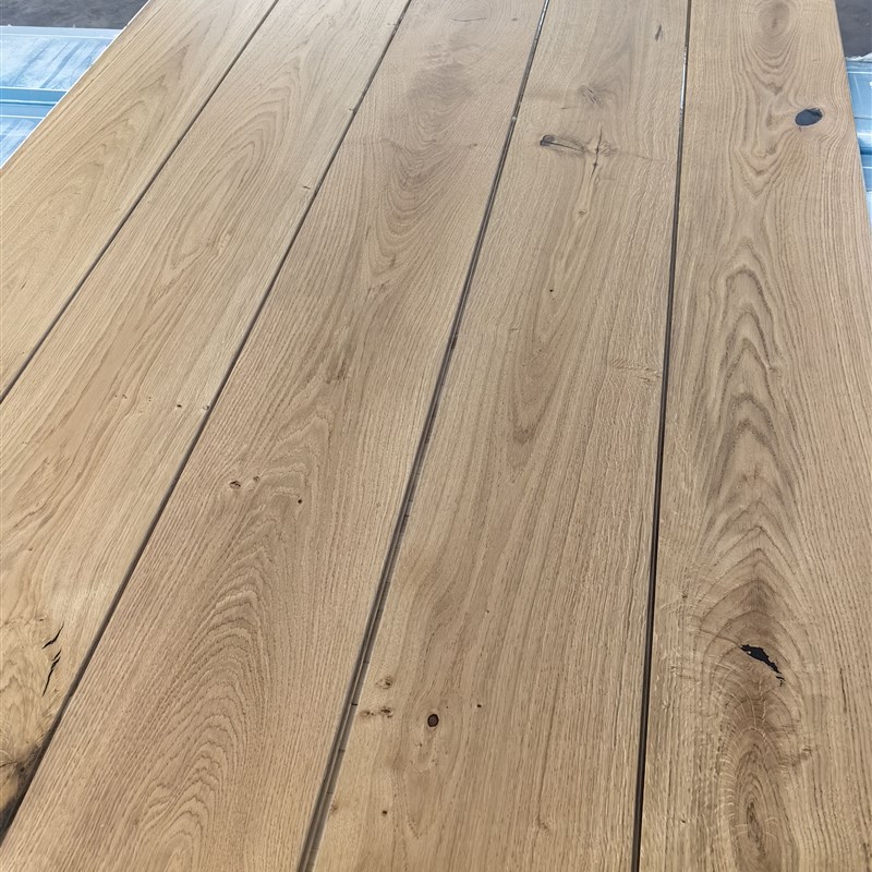 橡木纯三层锁扣地板实木地板地热地板表皮欧洲白橡六毫米ENF环保