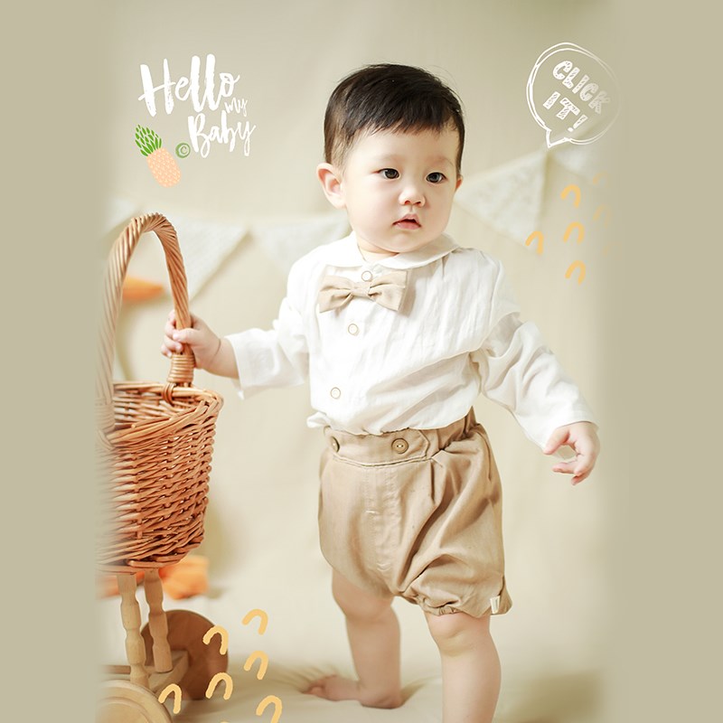 周岁礼服男宝宝夏一岁男孩w衣服套装婴儿百日宴抓周生日装小西服