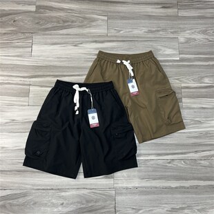 宽松休闲短裤 户外山系工装 机能格纹肌理耐磨防撕裂速干防泼水男士