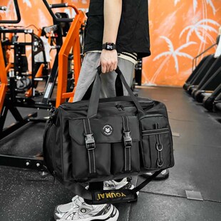 旅行包女大容量手提行李袋多功能运动健身背包潮短途旅行双肩包男