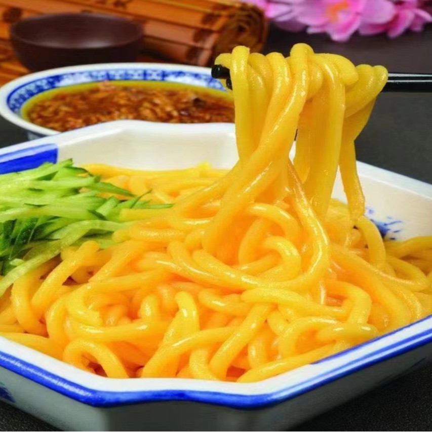 粗粮鲜玉米面条10袋每袋250克真空包装