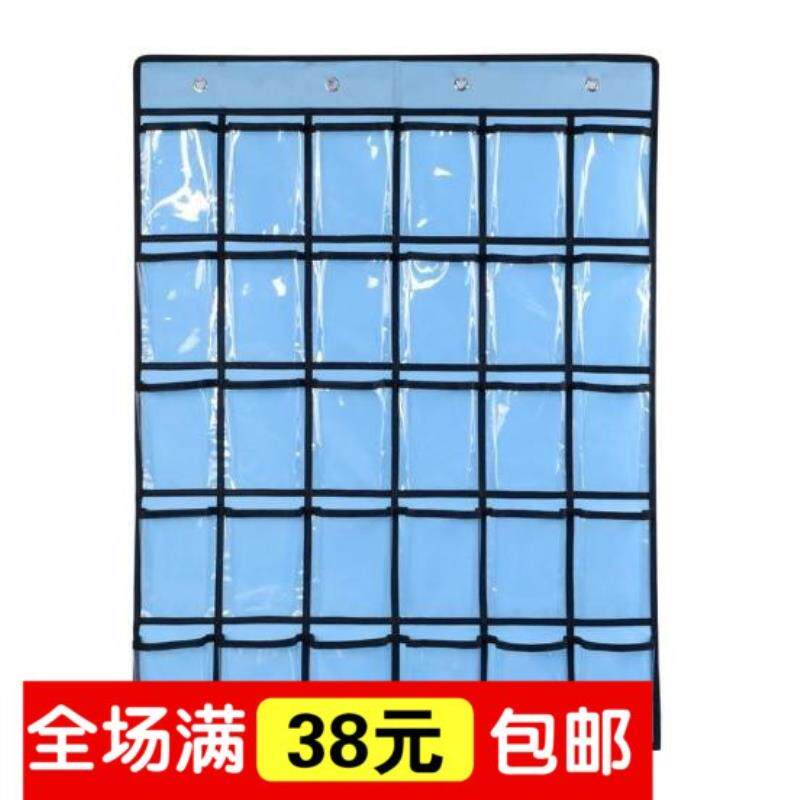 烘焙厨房家居插件插牌手机收纳挂袋门后收纳整理袋30格