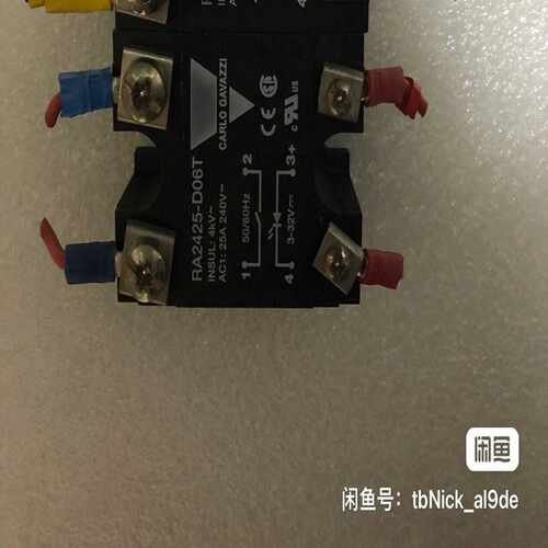 佳乐固态继电器RA2425-D06T：正常使用。~询价