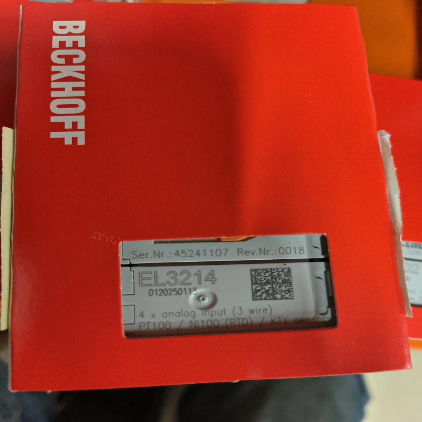 代理倍福EL3214(亚飞商行）