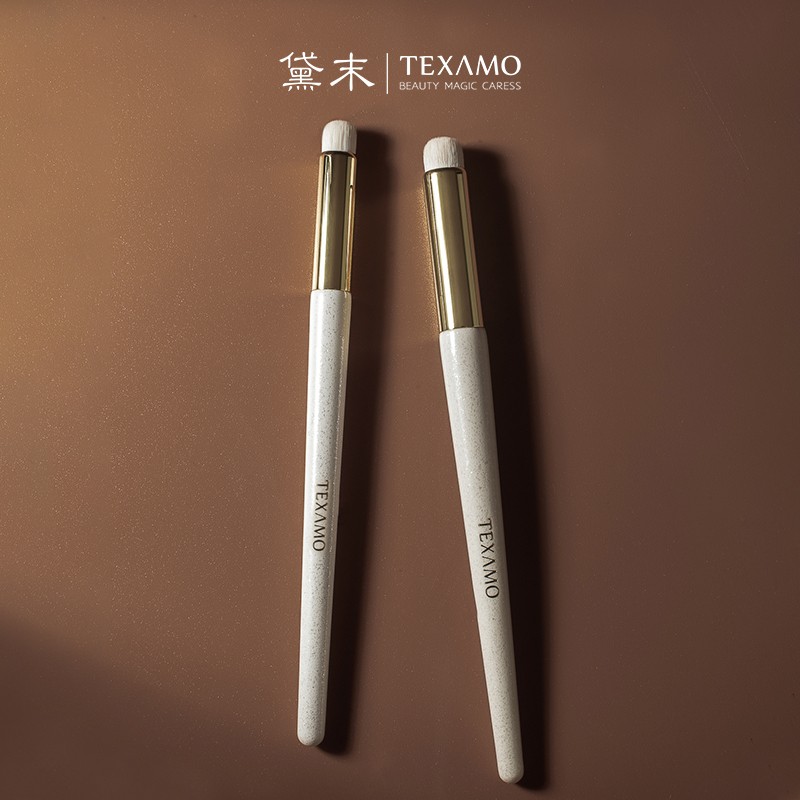Texamo/黛末玉丸A291唇刷雾面唇部晕染圆头便携多功能口红化妆刷