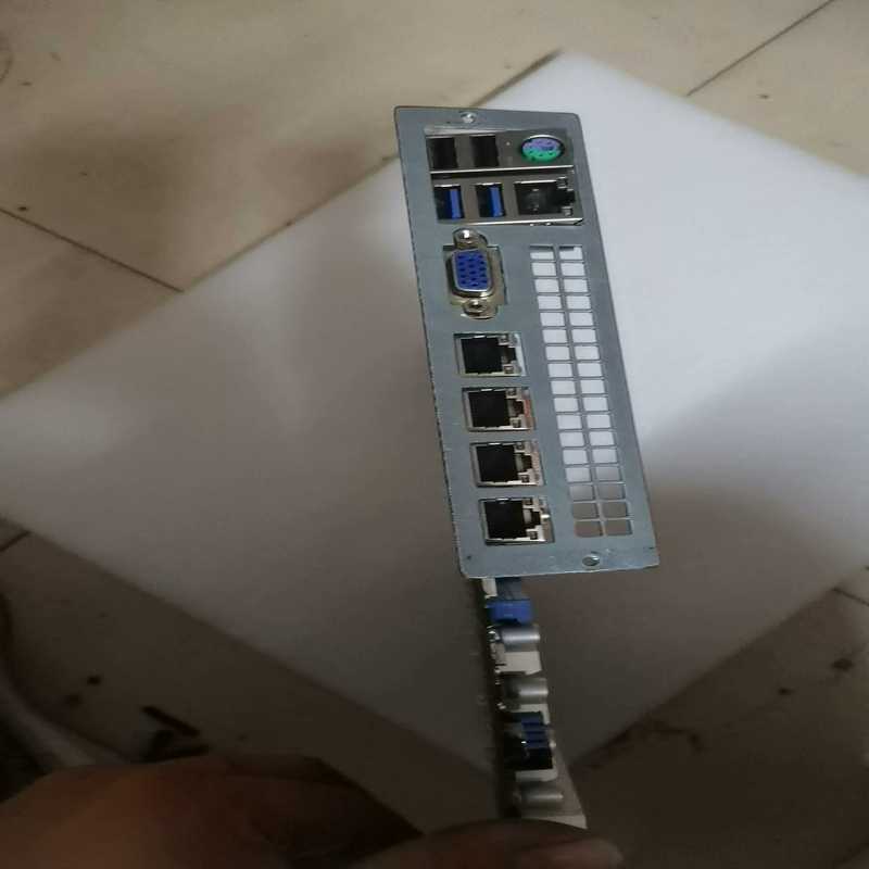 议价一片刚拆机的华硕p90-C/4L服务器主板，四个网口的，加C
