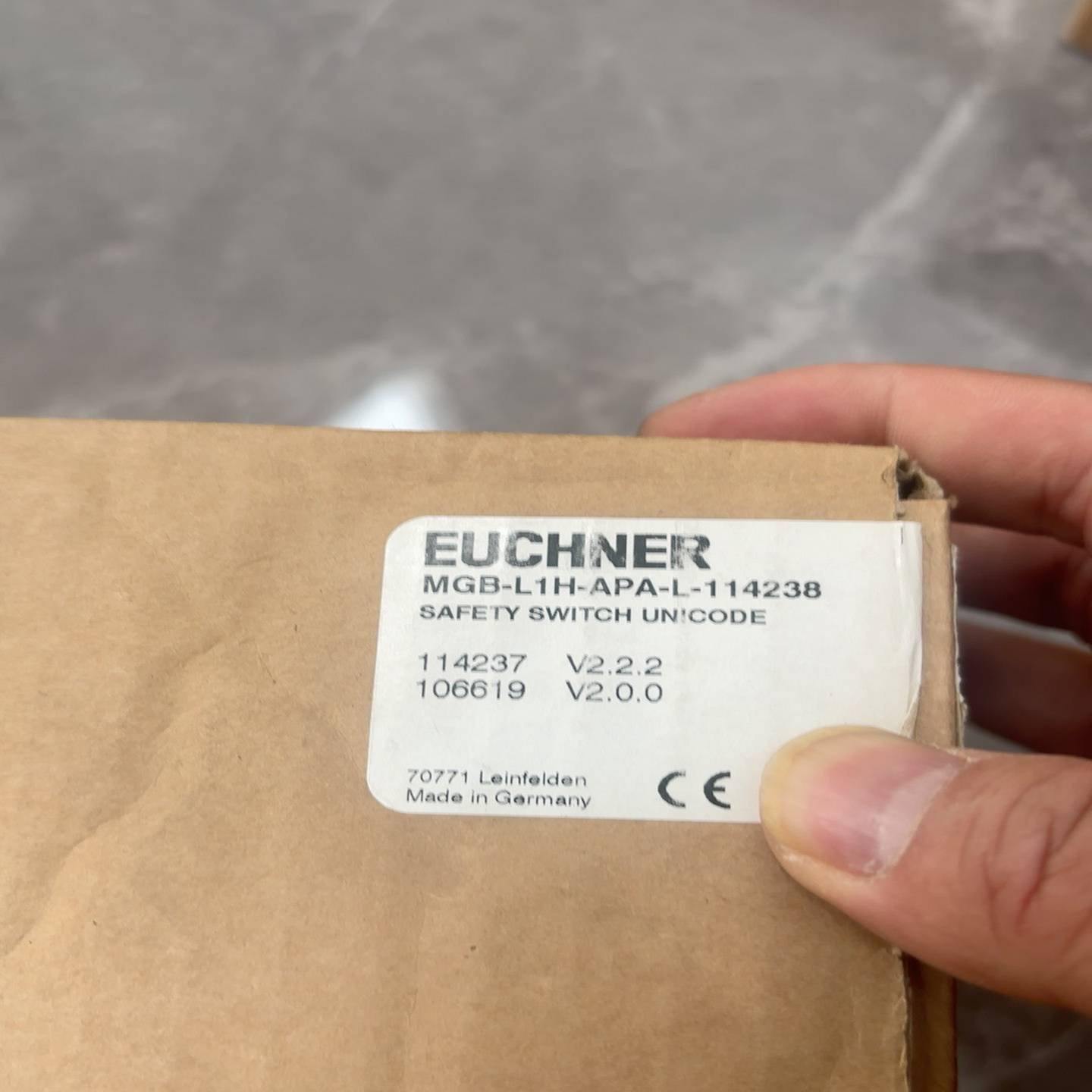 (询价)EUCHNER安全开关MGB-L1H-APA-L-11423