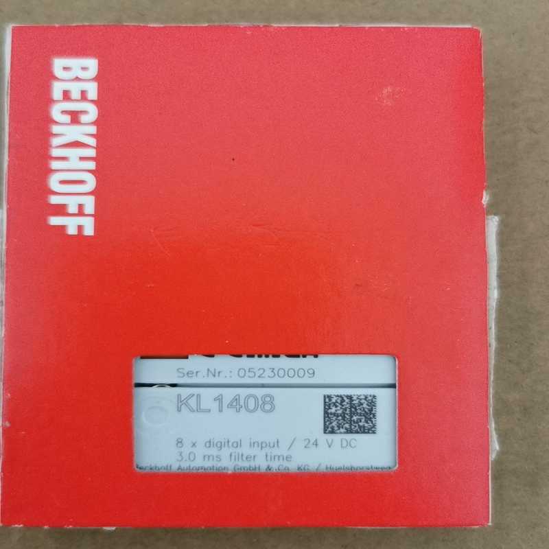 KL1408倍福模块，未开封（佳毅工控）