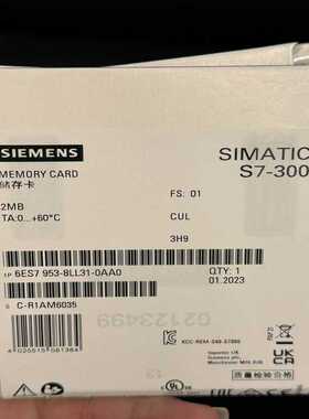 6ES7953-8LL31-0AA0西门子全新S7-300储（崽载电子）