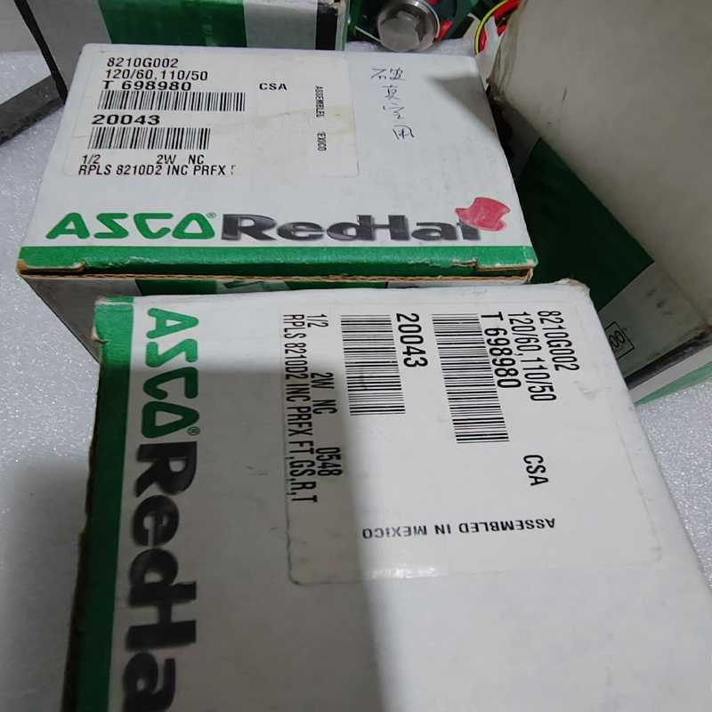 8210G002 美国阿斯卡ASCO电磁阀302273 MP[浩蓉商户]