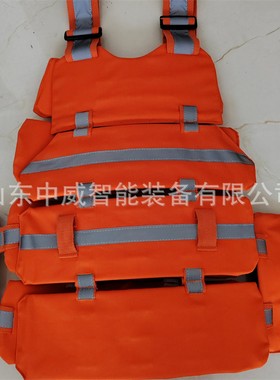 橘色包布款矿用防冲击服耐磨性好穿着更舒适ZR-FC05型防冲击服