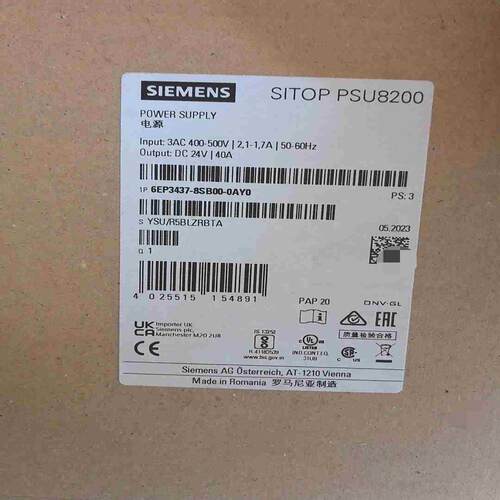 6EP3437-8SB00-0AY0PSU8200电源~询价