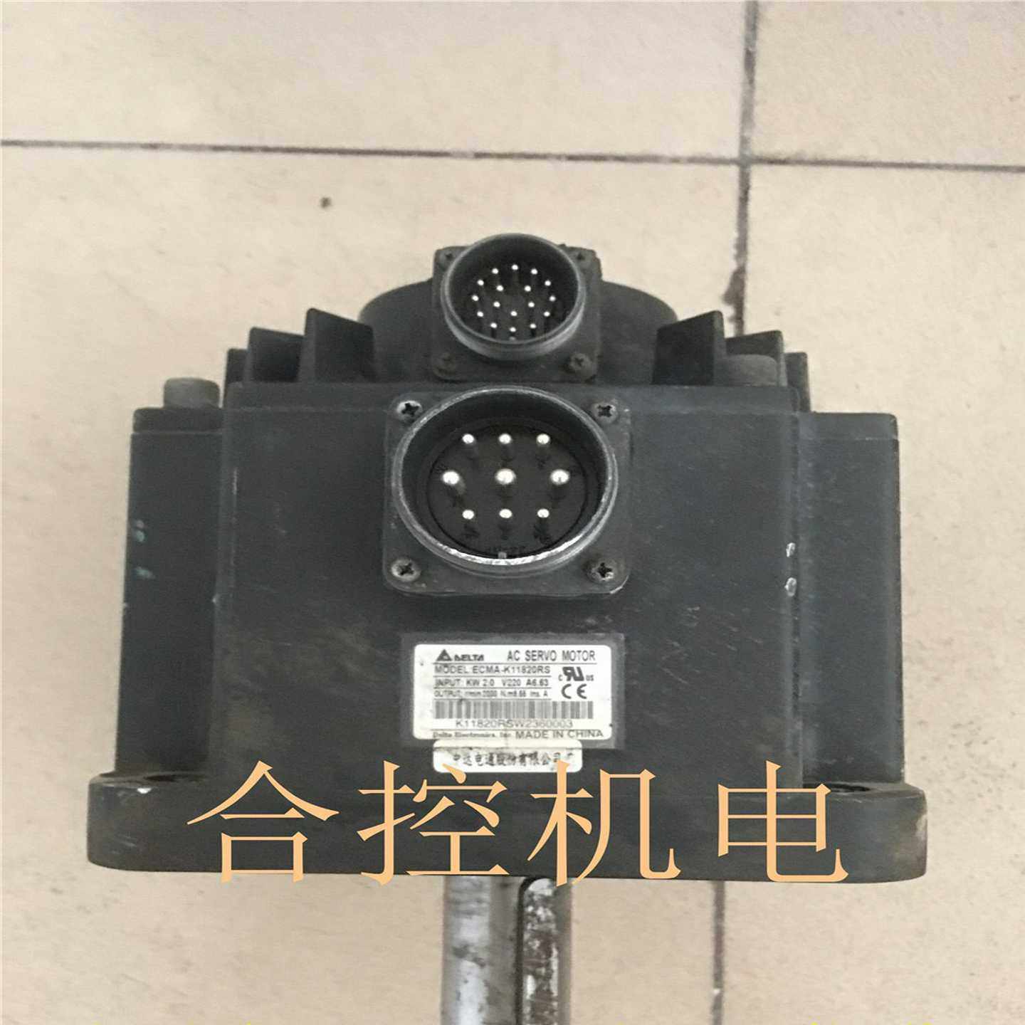 【星慕电子】台达伺服电机ECMA-K11820RS2kw