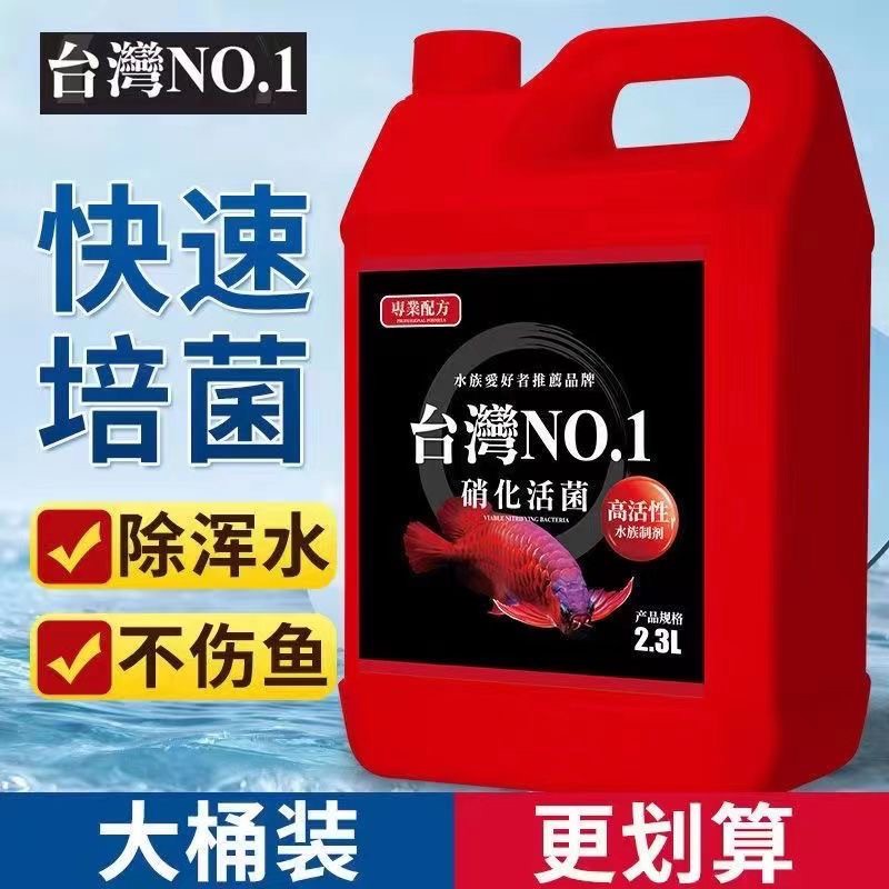 硝化活菌水族鱼缸用净水养护鱼药水质稳定剂硝化细菌杀菌稳定水质
