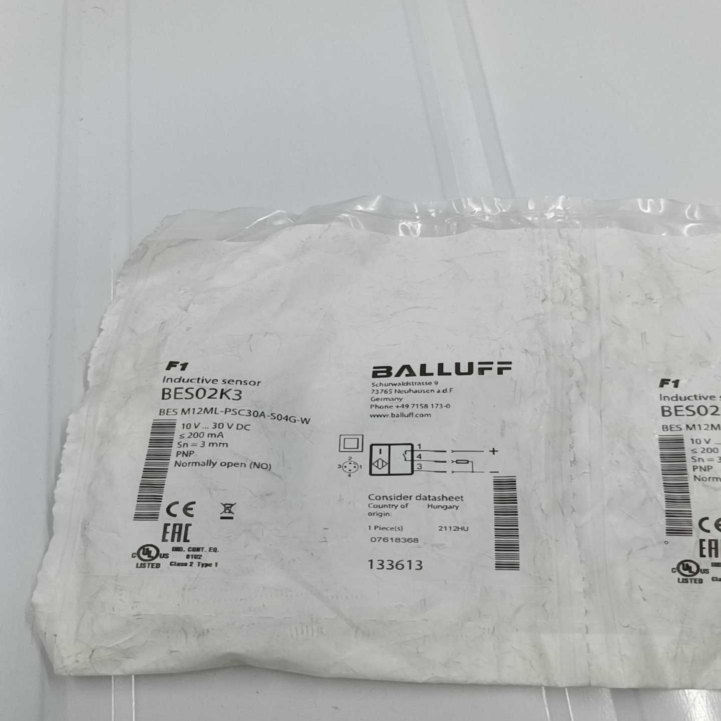 BALLUFF巴鲁夫 BES02K3 BES M12ML-P~询价