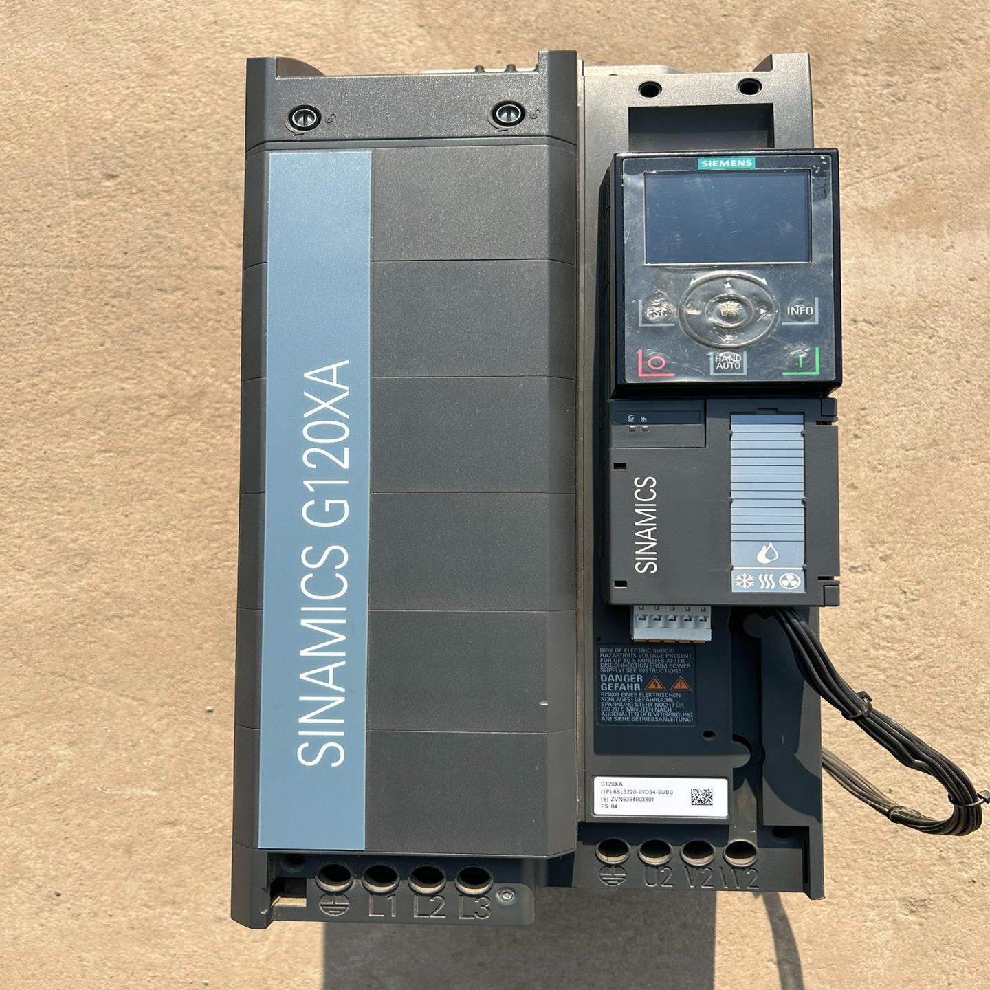 询价西门子变频器G120XA系列6SL3220-1YD34-0U议价