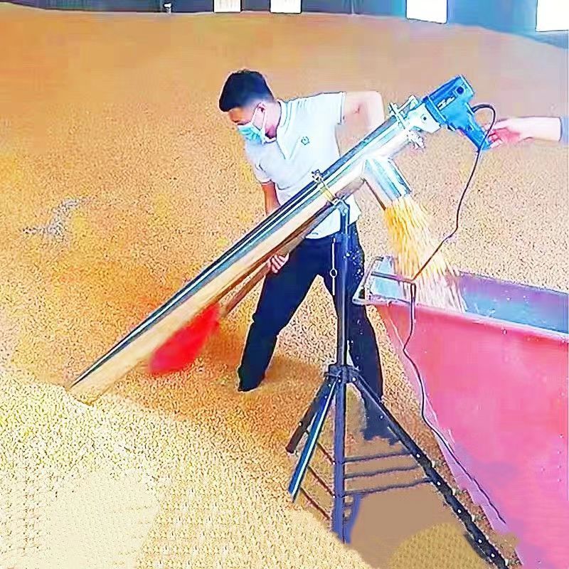 开邦吸粮机小型家用抽粮机螺旋输送机绞龙上料机玉米小麦稻谷神器