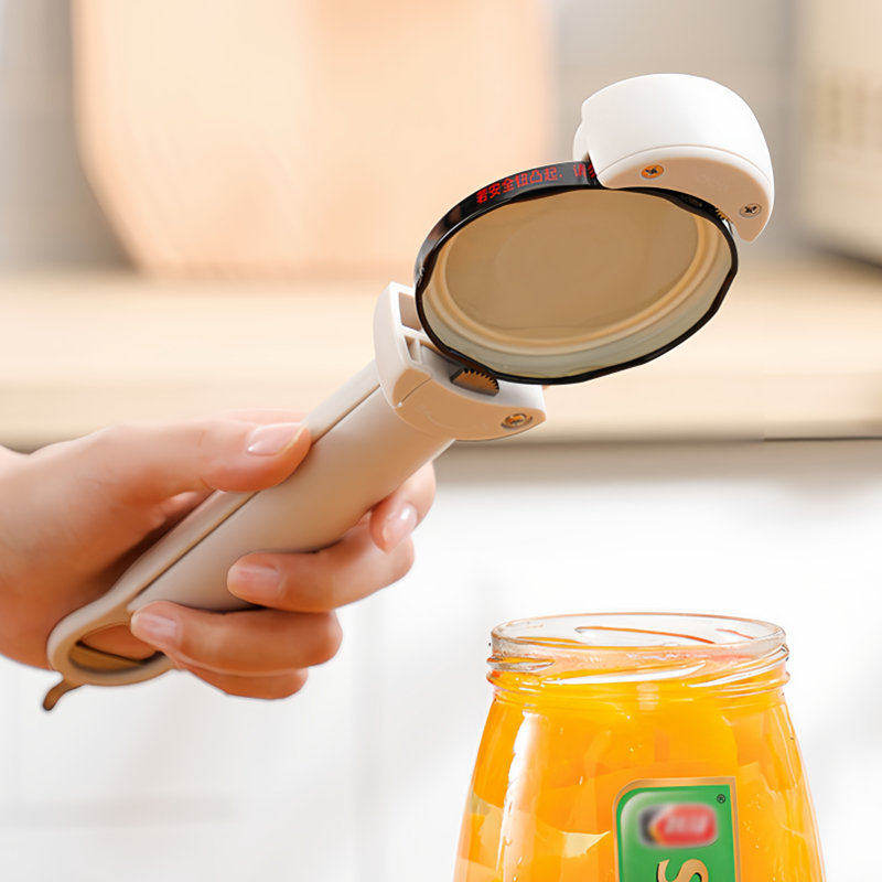 可伸缩罐头开罐器多功能开瓶器冰箱磁吸啤酒起子拧盖旋盖开盖神器