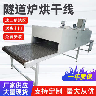 高温工业隧道炉烘干线五金网带线不锈钢烘道流水线高温烤箱输送线