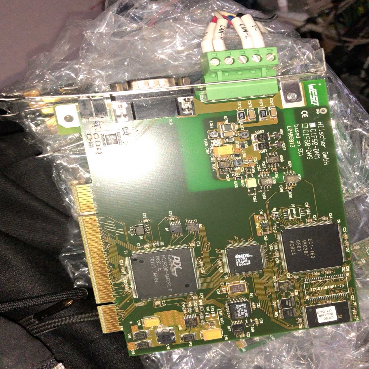 Hilscher赫优讯 现场总线卡 CIF50-DNM PC（鑫宝电子）