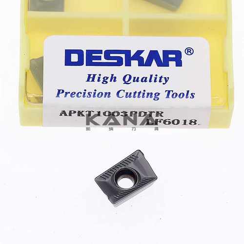 DESKAR戴斯卡 数控铣刀片 APKT1003PDTR/160408-HM LF6018 TF6