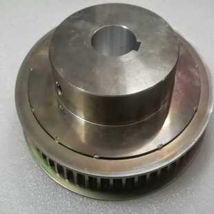 询价 铝合金同步齿轮 齿外径160mm 台阶外径100mm 中心