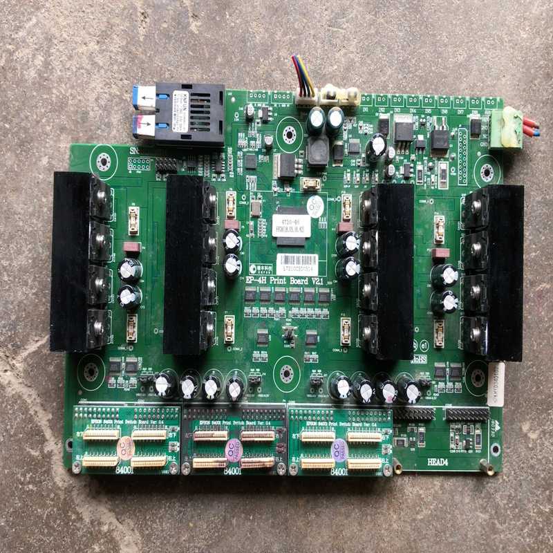 写真机喷绘机  璟丰4720板卡四头，4720-4h【侨报商行】