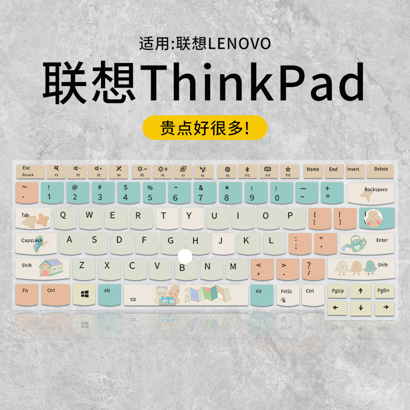 适用联想ThinkPad键盘膜E14电脑X1 Carbon笔记本2024款E16 E15