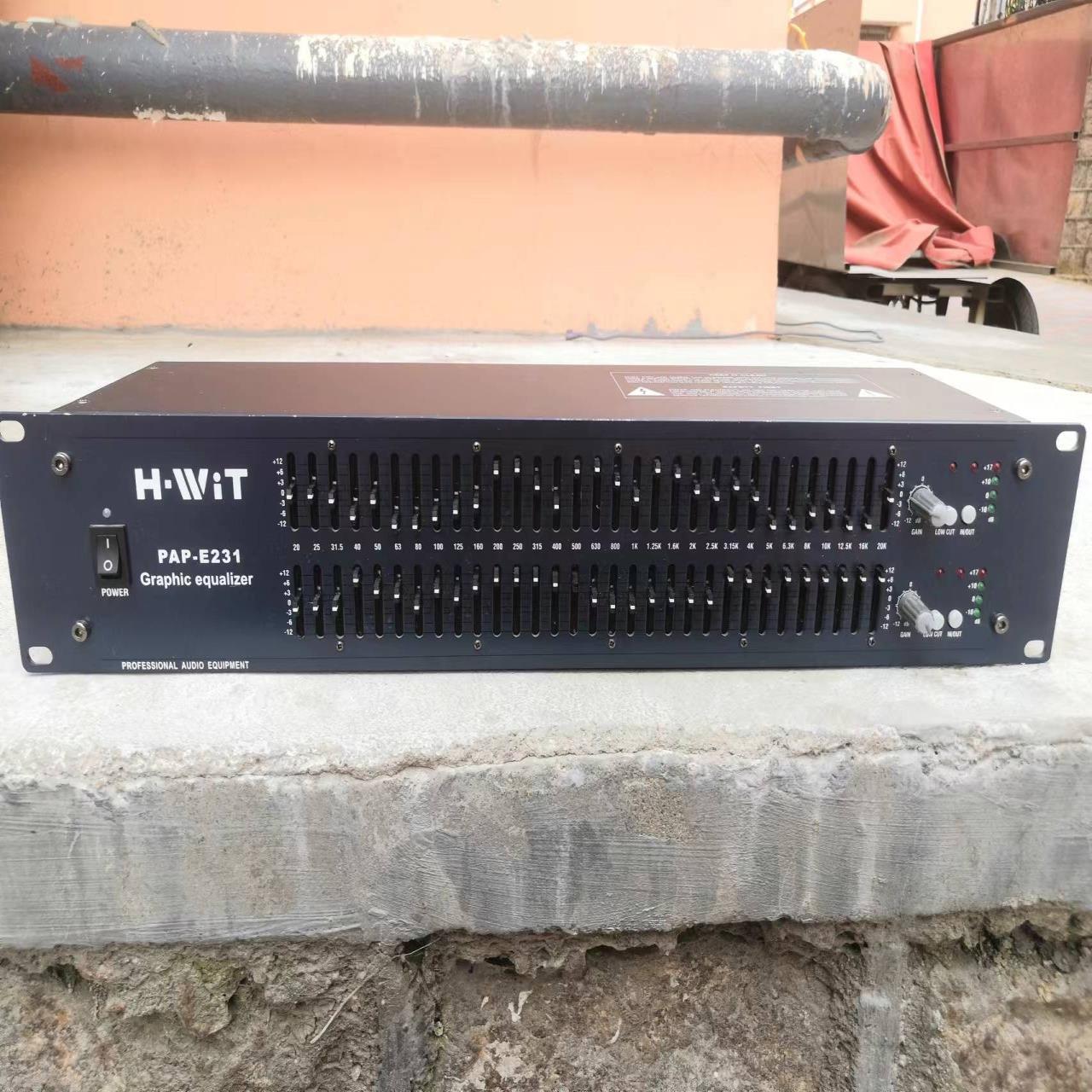 H-WiT会威特均衡器PAP-E231双31段均衡器，实~询价