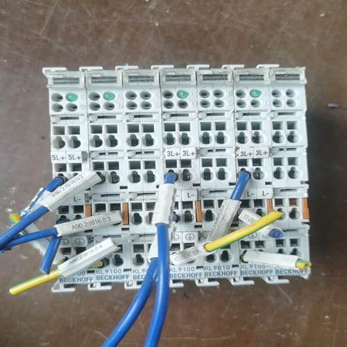 咨询-倍福模块，型号为KL9100有2个，KL9010有7个，