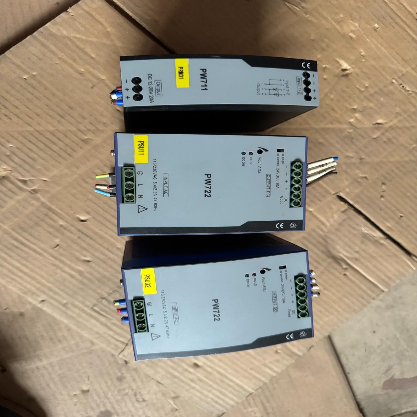 议~浙大中控电源PW722电源，浙大中控PW711冗余模块，实物