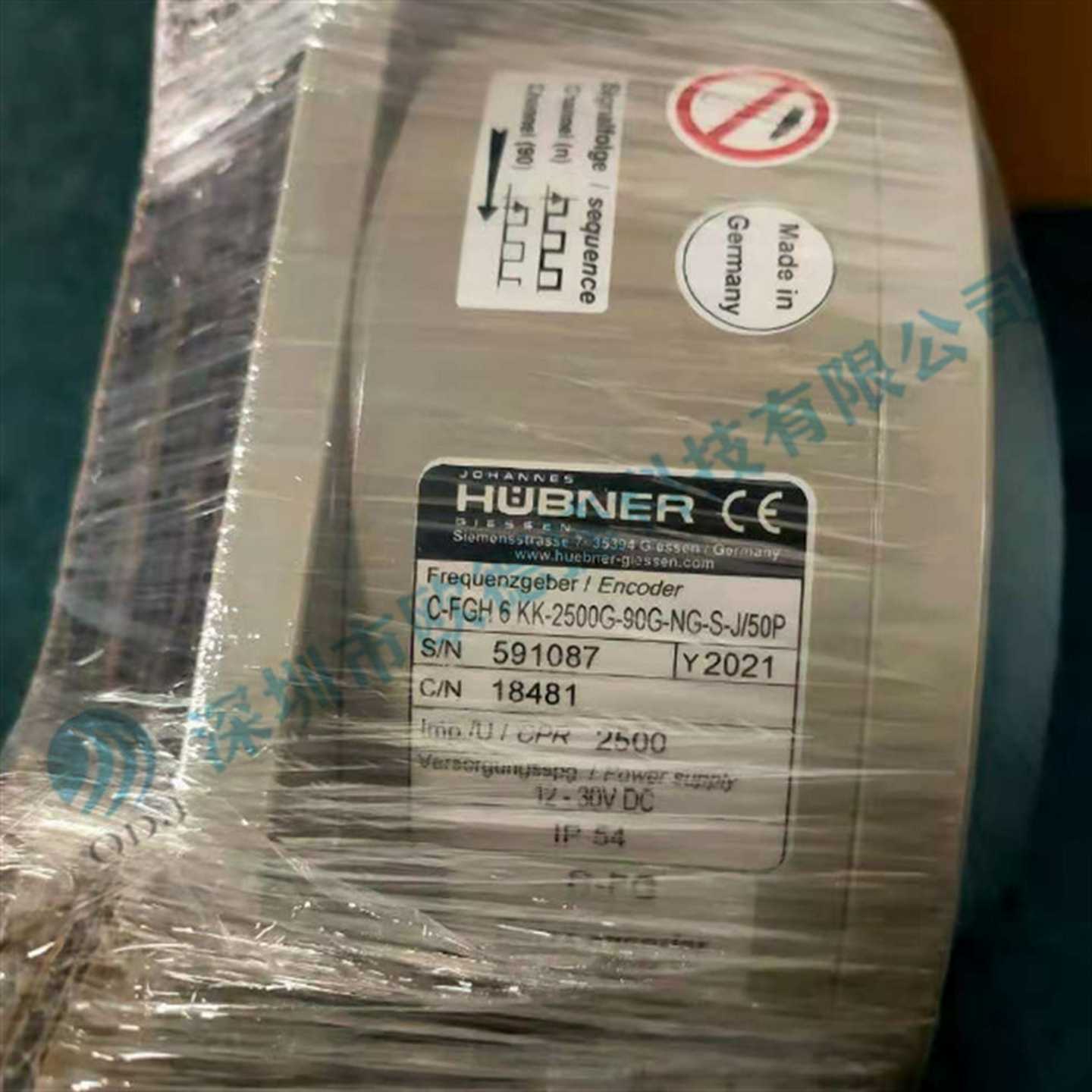 HUBNER-GIESSEON编码器C-FGH6KK-2500G-90G-NG-S-J/50P霍伯纳基