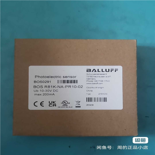 巴鲁夫BOS0291 BOS R81K-NA-PR10-02~询价