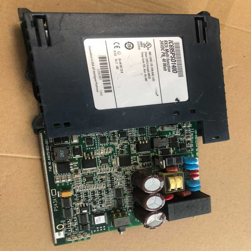 议价GE 模块 IC695PSD140D，一个电容变形。