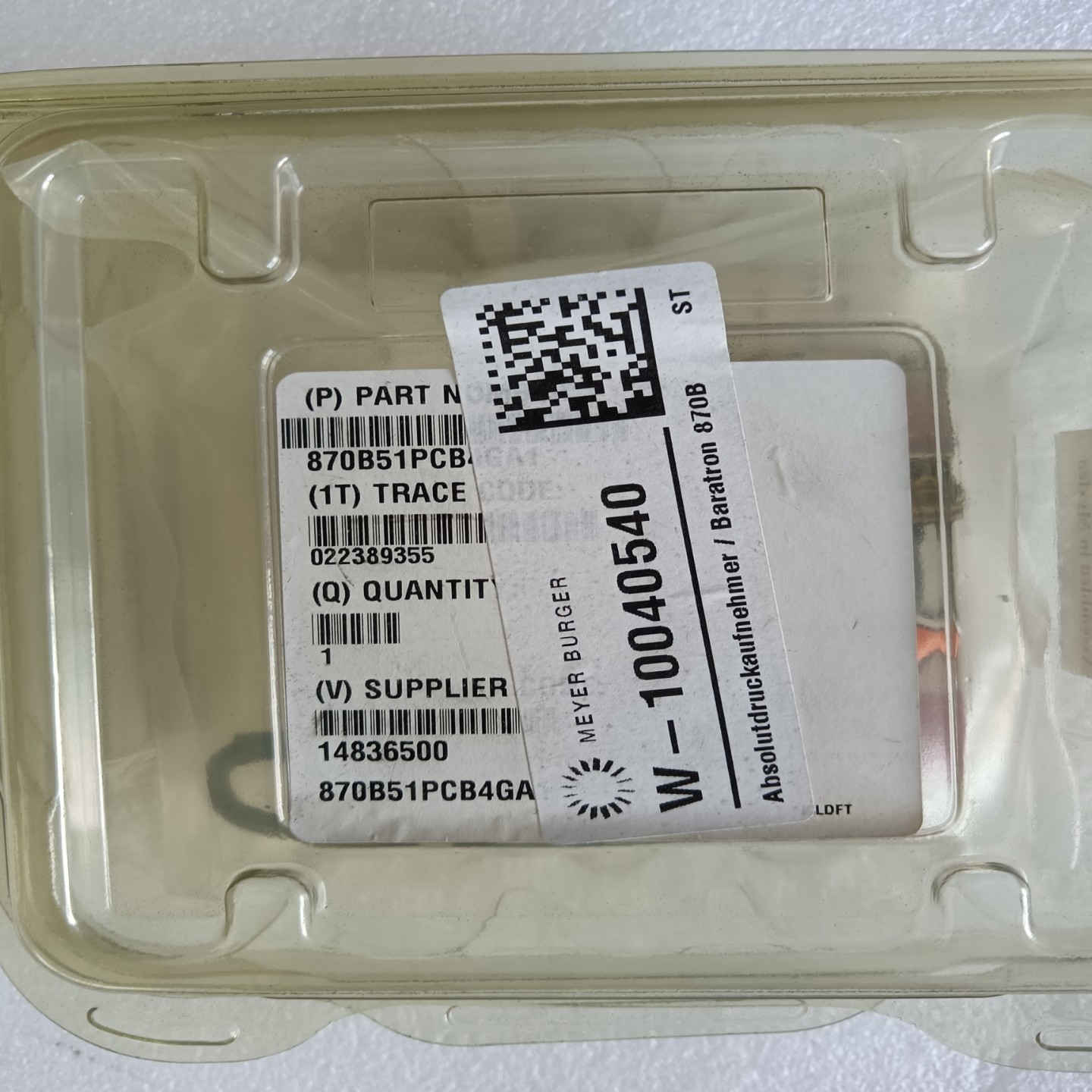 询价mks真空计全新870B51PCB4GA1全新原装，50
