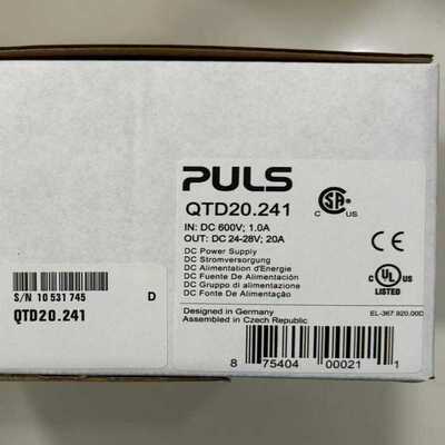 （霸霸电子）普尔世电源QTD20.241，DC600V输入，puls电源