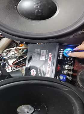 议价V十寸低音炮拆箱一对橙色芯无修，正常使用一个适用