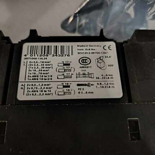 接触器3ZX1012-0RT04-1AA1 成色如~询价