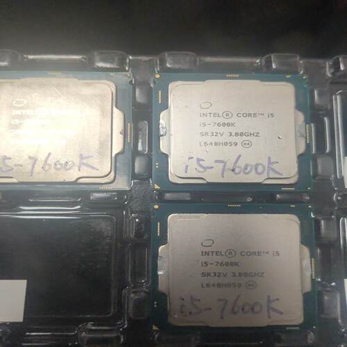 i5 7600K 4核 1151 使用完好支持 H110 B~询价