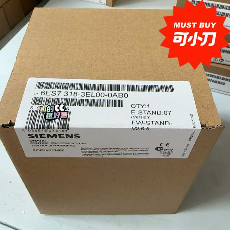 原装正品6ES7318-3EL00-0AB06ES7318-3需询价