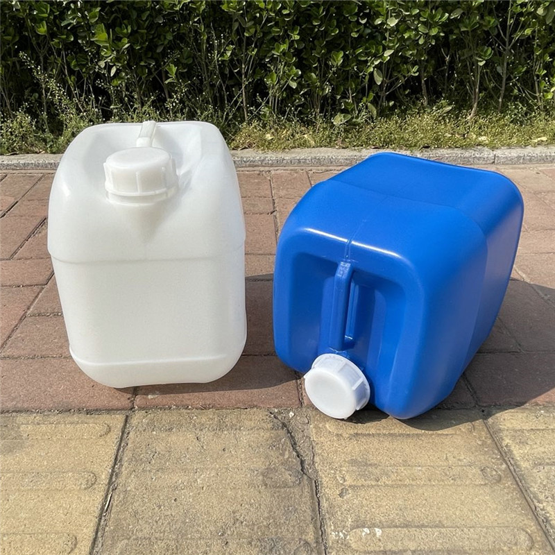 特厚10L15L升塑料桶家用方桶食级20斤30提手储水桶花生油桶酒桶