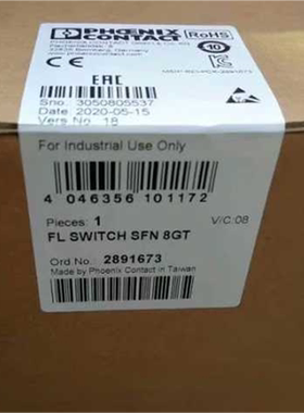 2891673FL SWITCH SFN 8GT交换~议价