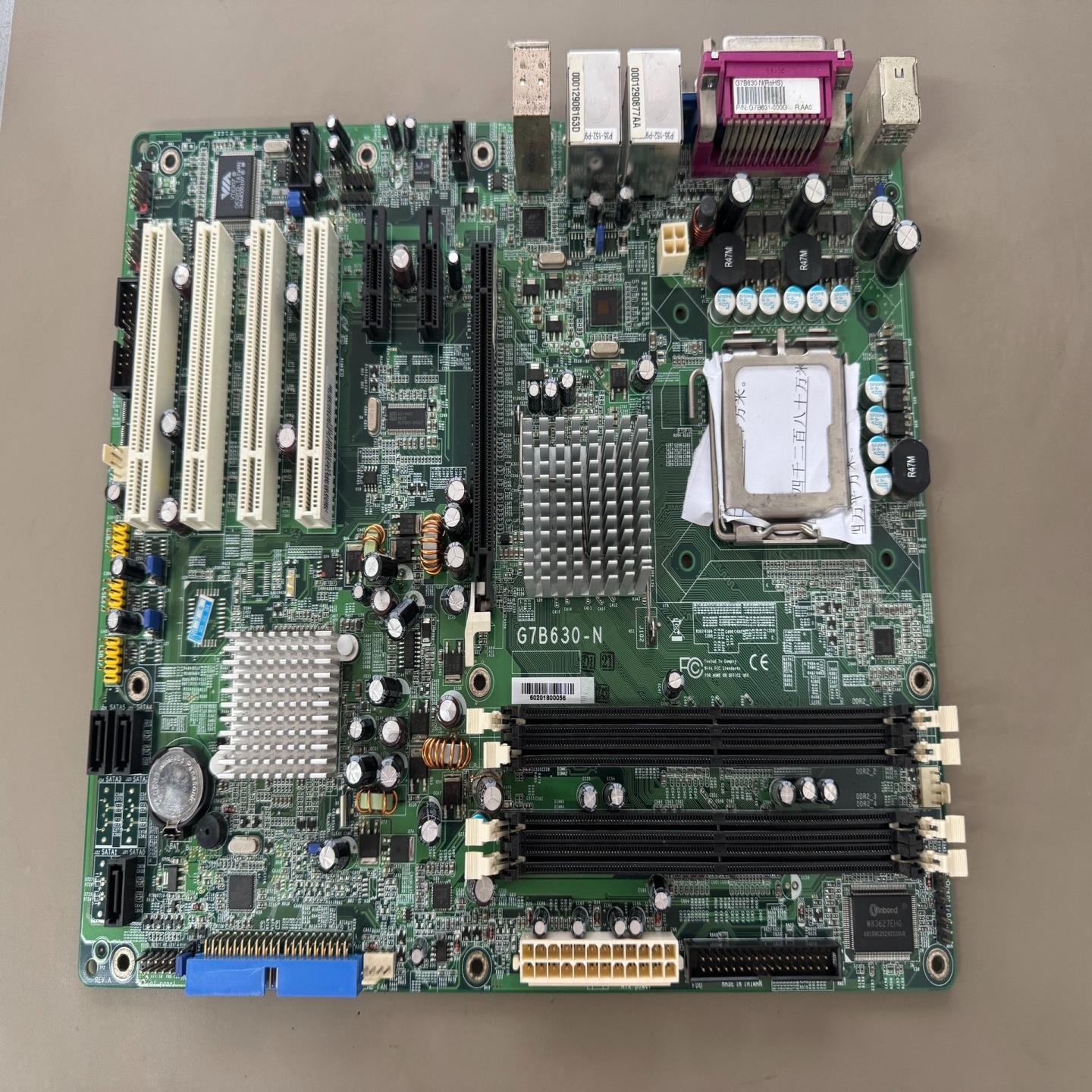 友通工控机主板G7B630-N主板实物图片~询价