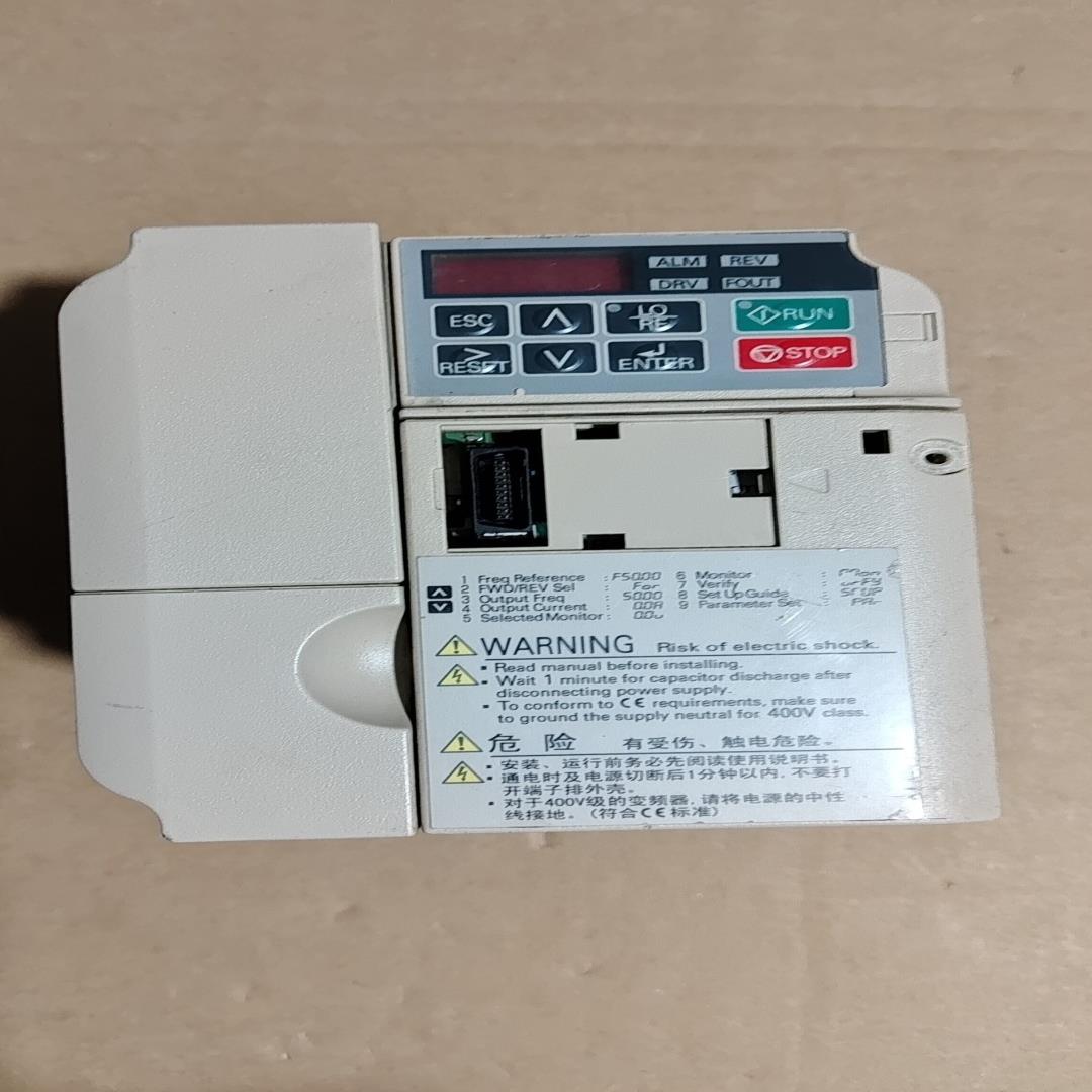 安川J1000变频器 CIMR-JBBA0006BAA 成色（佳毅工控）