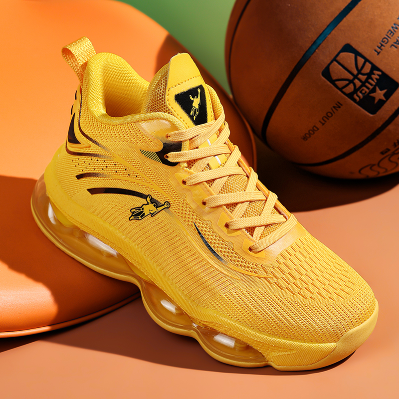 喬丹格蘭夏季透氣網面高幫鞋